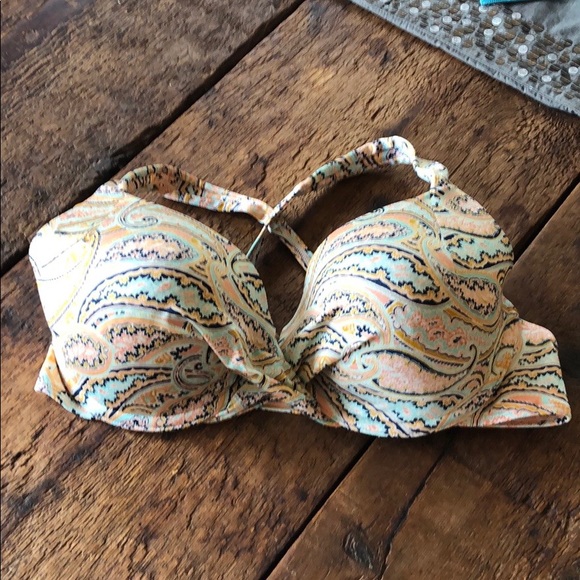 Athleta Other - Athleta apricot paisley bikini set
